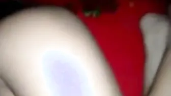 Nice-looking college hotty enjoys a romantic home sex session