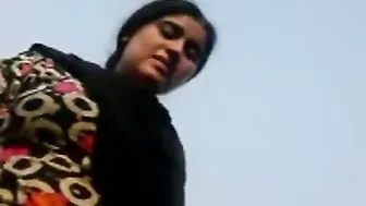 Desi abode wife satisfies her slutty husband on the rooftop