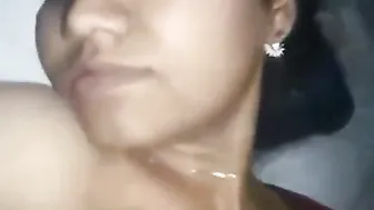 Shy abode wife satisfies her horny husband with a orall-service