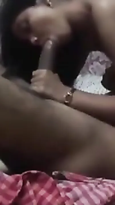 Beautiful juvenile abode wife enjoys oral sex with her spouse