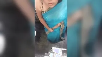 Naughty bhabhi seducing her spouse with a nasty shower