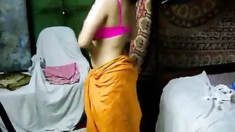 Juvenile kinky pair record their home sex session