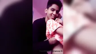 Legal age teenager girl enjoys a romantic home sex session with her boyfriend