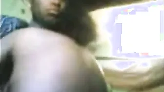 Desi abode wife enjoys the large shlong of her husbands ally