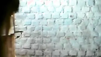 Hidden camera records bhabhi taking a bathroom in her bath