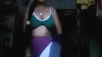 Desi abode wife strips and finger bonks her tight vagina infront of cam