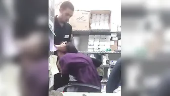 Legal age teenager caught shoplifting receives drilled by the store manager