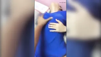 Office bitch enjoys a hardcore fuck from her boss after a party