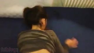 Office slut enjoys hardcore anal sex with her boss in doggy style