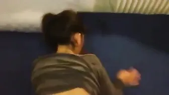 Office slut enjoys hardcore anal sex with her boss in doggy style