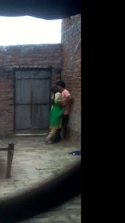 Hidden cam catches a desi legal age teenager getting romantic with bf