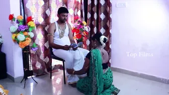 Dusky Busty Aunty Playing With Her Boyfriend Showing Everything