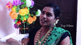 Dusky Busty Aunty Playing With Her Boyfriend Showing Everything