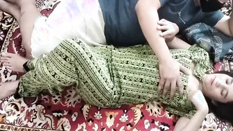 Catching Aunty In The Bathroom And Fucking Her From Behind