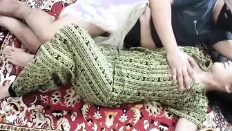 Catching Aunty In The Bathroom And Fucking Her From Behind