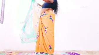 Saree Aunty Riding Her Son In Laws Thick Cock Dirty Talking