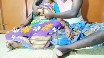 Desi Village Aunty Getting Pounded By Nephew Behind The House