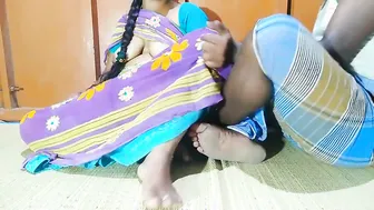 Desi Village Aunty Getting Pounded By Nephew Behind The House