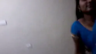 Telugu Aunty Stripping Saree For Blowjob Before Getting Banged