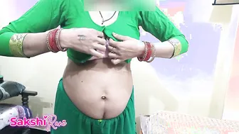 Nephew Caught Aunty Changing Clothes And Fucked Her Hairy Pussy