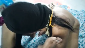 Two Curvy Bhabhis Playing With Each Other Naked On The Bed