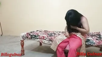 Punjabi Married Aunty Getting Pounded By Her Husband's Friend