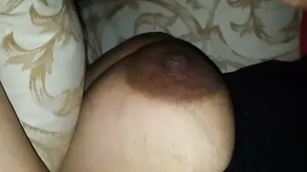 Busty Aunty Stroking And Teasing Until Completion All Over Her