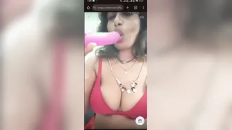 Married Aunty Giving Me Sloppy Blowjob Behind Closed Doors