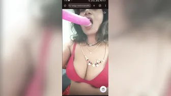 Married Aunty Giving Me Sloppy Blowjob Behind Closed Doors