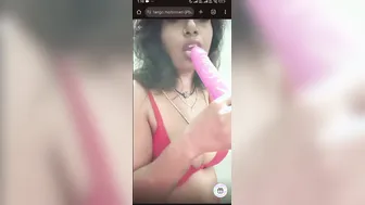 Married Aunty Giving Me Sloppy Blowjob Behind Closed Doors