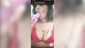 Married Aunty Giving Me Sloppy Blowjob Behind Closed Doors