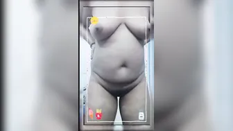 Watching Sexy Aunty Stripping And Dancing Naked For Me Now