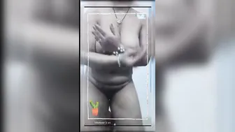 Watching Sexy Aunty Stripping And Dancing Naked For Me Now