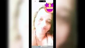 Curvy Aunty Slowly Removing Nightie Revealing Everything Underneath