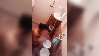 Sneaking Into Neighbors Room Catching Her Naked After Shower