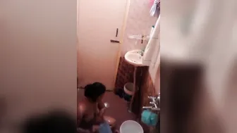 Sneaking Into Neighbors Room Catching Her Naked After Shower