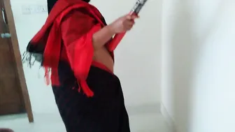 Neighbor Catching Housewife Alone And Fucking Her Bent Over Bed