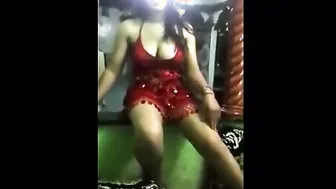 Hot Indian Wife Dancing And Stripping Out Of Her Clothes Slowly