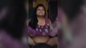Chubby Indian Aunty Sucking And Taking Cock In Her Mouth