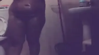 Curvy Desi Aunty Caught Bathing Showing Her Body Naked