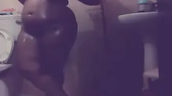 Curvy Desi Aunty Caught Bathing Showing Her Body Naked