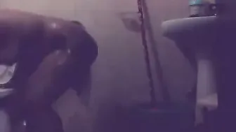 Curvy Desi Aunty Caught Bathing Showing Her Body Naked