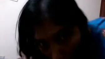 Andhra Married Woman Stripping Her Saree Before Giving Blowjob