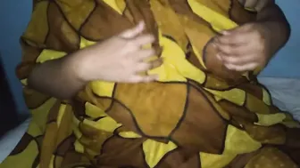 Hot Aunty Next Door Wearing Saree Showing Her Big Breasts