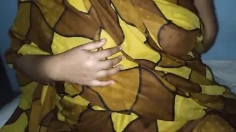 Hot Aunty Next Door Wearing Saree Showing Her Big Breasts