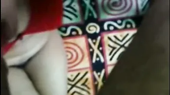 Horny Aunty Giving Sloppy Blowjob To Lover In Private Room