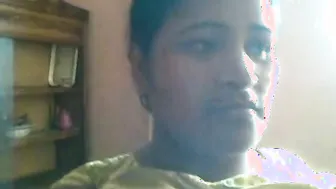 Local Aunty From Up Stripping And Spreading For The Camera