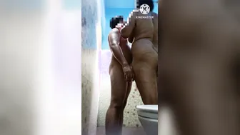Bengali Aunty Getting Fucked In Bathroom During Morning Time