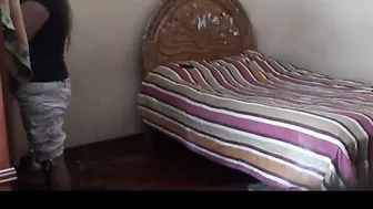 Mature Indian Milf Caught Naked In Bedroom After Her Shower