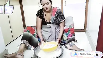 Neighbor Aunty Flashing Her Big Tits Through Open Window